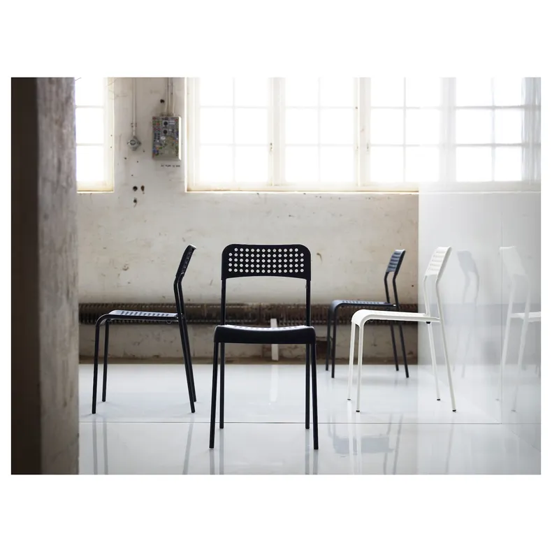IKEA ADDE АДДЕ, стілець, чорний 902.142.85 фото №3