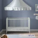 IKEA SMÅGÖRA СМОГЕРА, ліжко для немовлят, білий, 60x120 см 504.612.30 фото thumb №3