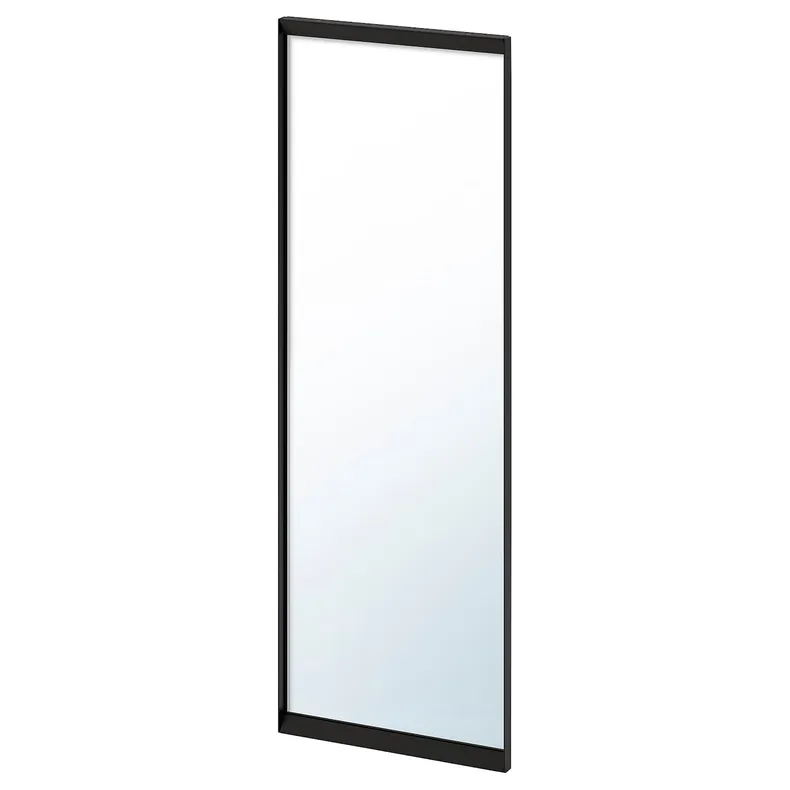 IKEA ENHET ЭНХЕТ, подвесное зеркало для каркаса, антрацит, 25x4,5x75 см 404.490.74 фото №1