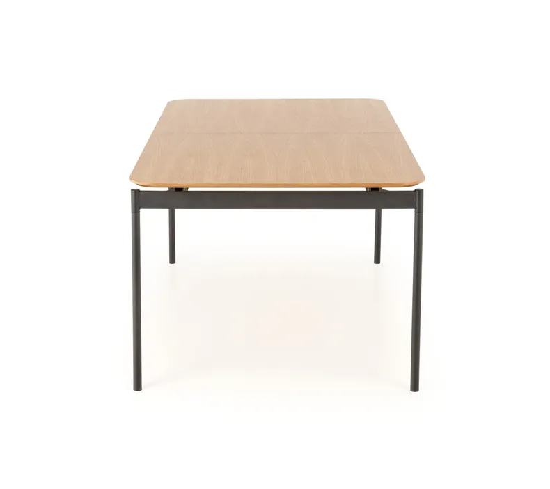 Кухонний стіл HALMAR SMART 170-250x100 см дуб натуральний/чорний фото №10