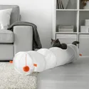 IKEA UTSÅDD УТСОДД, игровой тоннель для кошек, белый / оранжевый 305.708.81 фото thumb №2