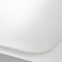 IKEA PLÖJA ПЛЕЯ, підкладка на стіл, білий / прозорий, 65x45 см 105.208.92 фото thumb №3