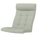 IKEA POÄNG ПОЭНГ, подушка-сиденье на кресло, Окрашен в светло-зеленый цвет 105.493.91 фото thumb №1