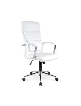 Кресло вращающееся HALMAR AURELIUS, белый фото