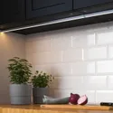 IKEA MITTLED МІТТЛЕД, LED підсвітка для стільниці, срібло може потемніти, 80 см 705.285.93 фото thumb №2