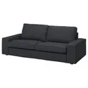 IKEA KIVIK КИВИК, 3-местный диван, Трезунд антрацит 094.828.29 фото thumb №1