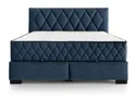 BRW Ліжко двоспальне з 2 матрацами та підйомним механізмом BRW REVE 160x200 см, синій LO_KT-REVE-160X200-G2-AMON_07 фото thumb №1
