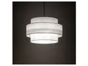 BRW Calisto White 3-точечный подвесной светильник из ткани белого цвета 094983 фото thumb №3