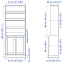 IKEA HAVSTA ХАВСТА, комбинация д / хранения, белый, 81x47x212 см 492.659.99 фото thumb №6