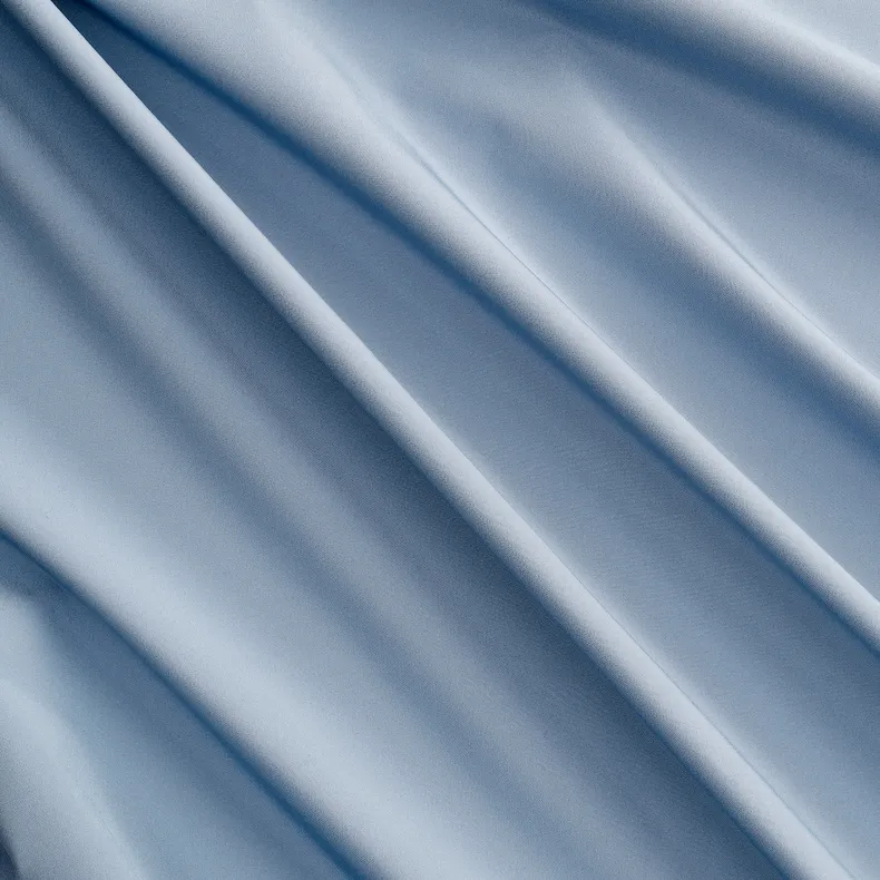 IKEA BENGTA БЕНГТА, затемнювальні штори, 1 довжина, синій, 210x300 см 104.544.58 фото №2