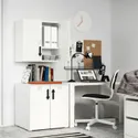 IKEA SMÅSTAD СМОСТАД, навісна шафа, біло-сірий з 1 полицею, 60x32x60 см 093.899.54 фото thumb №3