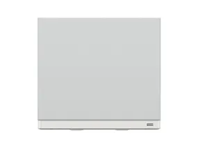 Кухонный шкаф BRW Top Line 60 см с вытяжкой поворотный белый глянец, греноловый серый/светло-серый матовый TV_GOO_60/50_O_FL_BRW-SZG/BRW0014/BI фото