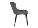 BRW Комплект из 2 стульев Fabio серый, серый/черный SJ180_40_2SZT-SZARY фото thumb №4