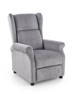 Кресло HALMAR AGUSTIN серый (1п=1шт) фото
