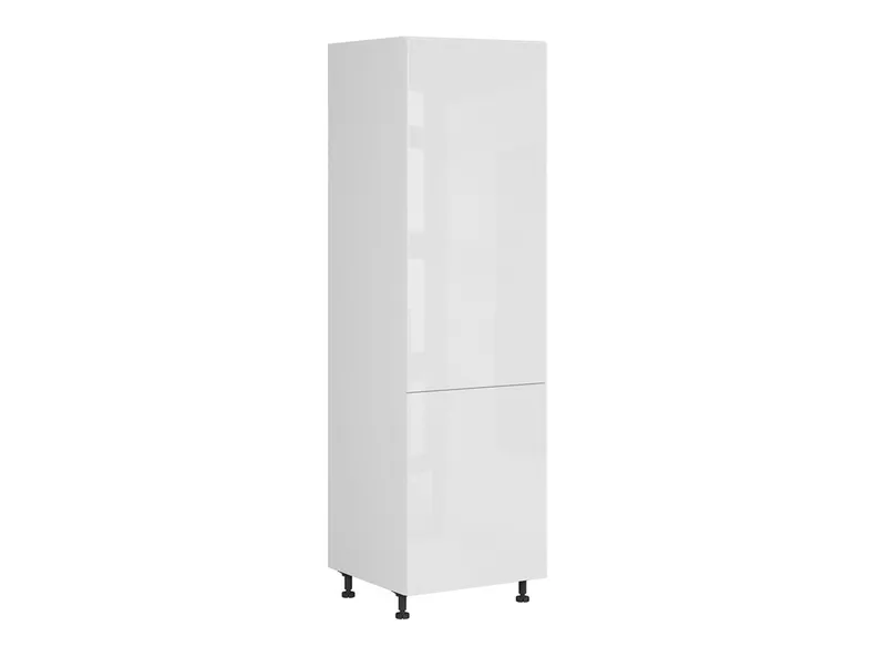 BRW Кухонный шкаф для встроенного холодильника Top Line 60 см левый белый глянец, альпийский белый/глянцевый белый TV_DL_60/207_L/L-BAL/BIP фото №2