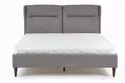 Ліжко двоспальне HALMAR SANTINO 160x200 см сірий фото thumb №10