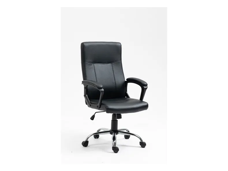 BRW Вращающееся кресло Axal черного цвета OBR-AXAL-CZARNY фото №6