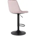 Барный стул бархатный MEBEL ELITE ARCOS 2 Velvet, розовый фото thumb №9