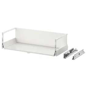 IKEA EXCEPTIONELL ЭКСЕПТИОНЕЛЛЬ, высокий ящик с нажимным механизмом, белый, 80x37 см 504.478.09 фото