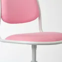 IKEA ÖRFJÄLL ОРФЬЄЛЛЬ, дитяче робоче крісло, білий/ВІССЛЕ рожевий 704.417.69 фото thumb №6
