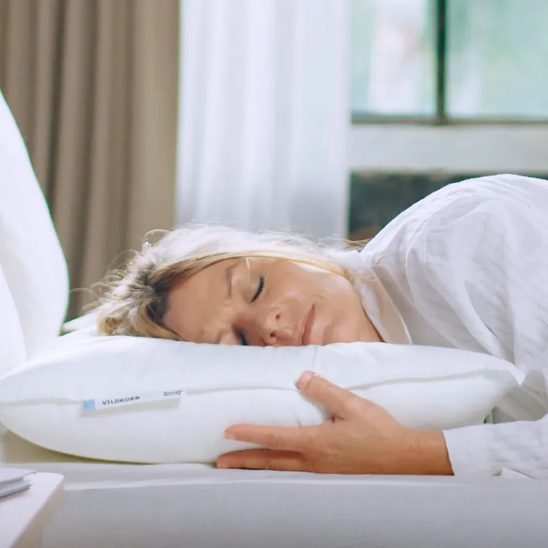 IKEA VILDKORN ВІЛЬДКОРН, подушка низька, для сну на животі, 50x60 см 904.605.87 фото №4