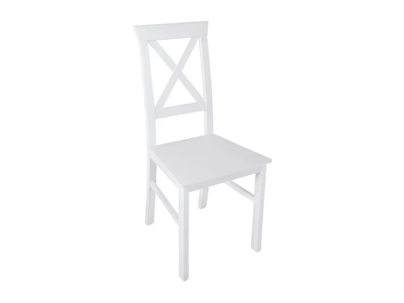 BRW Алла 4 дерев'яний стілець білий, білий TXK_ALLA_4-TX098-1-TK0 фото №1