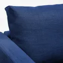 IKEA FRIHETEN ФРІХЕТЕН / KLAGSHAMN КЛАГСХАМН, кутов диван-ліжко із відд д/зберіг, СКІФТЕБУ синій 494.443.26 фото thumb №7