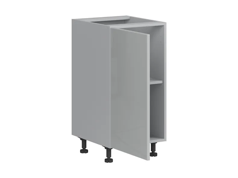 BRW Базовый шкаф Top Line для кухни 40 см левый серый глянец, серый гранола/серый глянец TV_D_40/82_L-SZG/SP фото №3