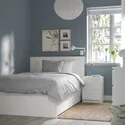 IKEA MALM МАЛЬМ, каркас кровати+2 кроватных ящика, белый, 120x200 см 690.682.24 фото thumb №2