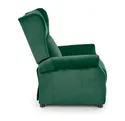 Кресло реклайнер HALMAR AGUSTIN 2 темно-зеленый фото thumb №2
