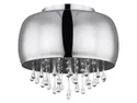 BRW Стельовий світильник Kalla 5-точковий скляний сріблястий 072550 фото thumb №5