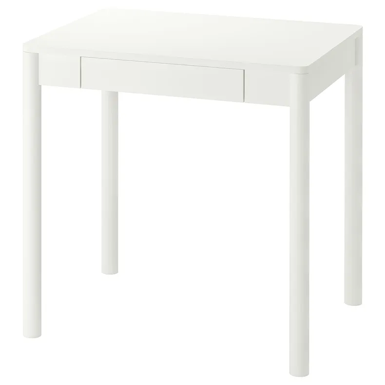 IKEA TONSTAD ТОНСТАД, письмовий стіл, вершки, 75x60 см 305.382.02 фото №1