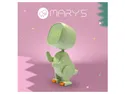 BRW Зеленый будильник Robo Dino от Mary 096849 фото thumb №6