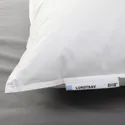 IKEA LUNDTRAV ЛУНДТРАВ, подушка низька, для сну на животі, 50x60 см 004.602.85 фото thumb №2