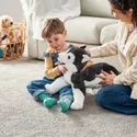 IKEA LIVLIG ЛІВЛІГ, іграшка м’яка, собака / сибірський хаскі, 57 см 402.979.90 фото thumb №2