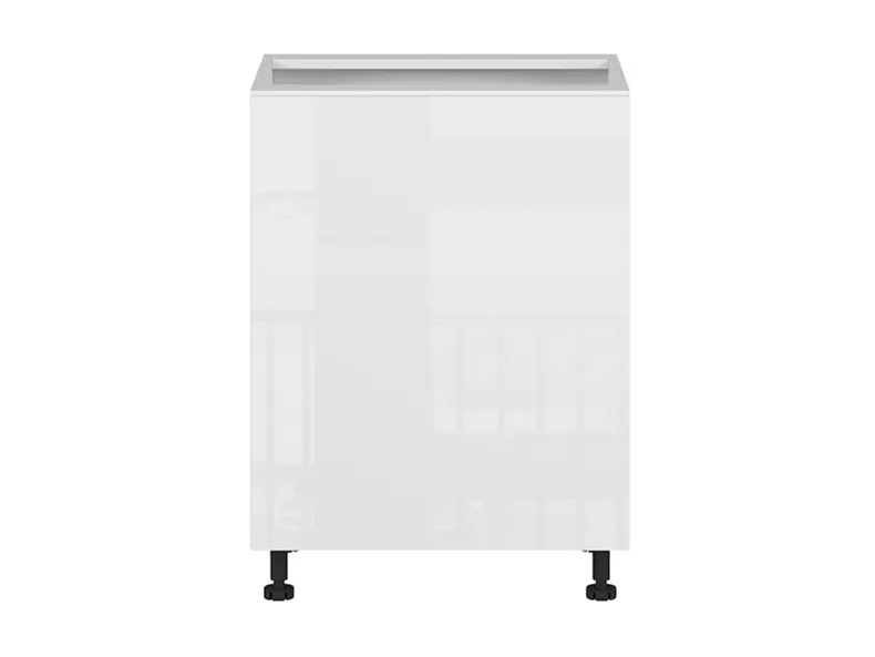 BRW базовый кухонный гарнитур Tapo Special 60 см левый белый экрю, альпийский белый/экрю белый FK_D_60/82_L-BAL/BIEC фото №1