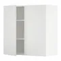 IKEA METOD МЕТОД, навісна шафа з полицями / 2 дверцят, білий / стенсундський білий, 80x80 см 994.665.04 фото