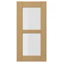 IKEA FORSBACKA ФОРСБАККА, стеклянная дверь, дуб, 30x60 см 005.652.54 фото thumb №1