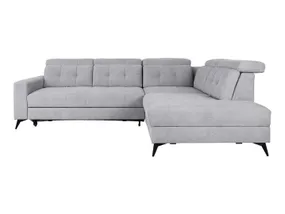 BRW Правосторонний угловой диван Barletta со спальной функцией и ящиком для хранения серый, Пузырь 7 NA-BARLETTA-2F_A_BL-GB_BBEFCD фото