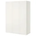 IKEA PAX ПАКС / BERGSBO БЕРГСБУ, гардероб, білий / білий, 150x60x201 см 390.255.99 фото thumb №2