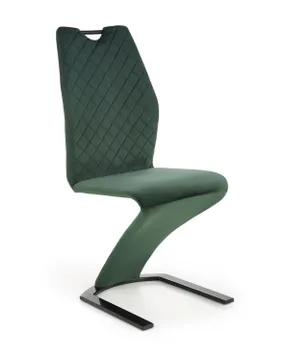 Кухонний стілець HALMAR K442 темно-зелений (1шт=2шт) фото