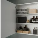 IKEA ENHET ЭНХЕТ, навесной шкаф с 2 полками / дверцей, белый, 60x17x75 см 793.236.67 фото thumb №2