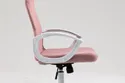 Стілець офісний обертовий SIGNAL Q-026, рожевий / білий фото thumb №16
