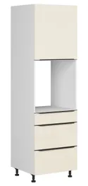 BRW Кухонный духовой шкаф Sole L6 60 см с ящиками с плавным закрыванием магнолия жемчуг, альпийский белый/жемчуг магнолии FM_DPS_60/207_2STB/STB/P-BAL/MAPE фото thumb №2