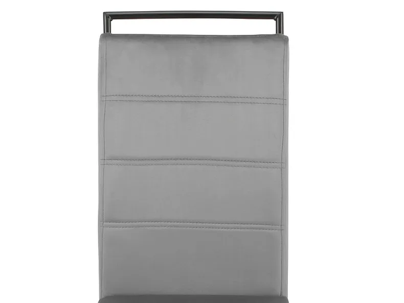 Кухонный стул SIGNAL H-441 Velvet, серый фото №4