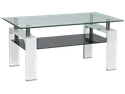 Журнальний столик SIGNAL LISA II, білий, 60x110 фото thumb №1