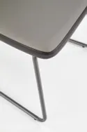 Кухонний стілець HALMAR K300, чорний/сірий фото thumb №4