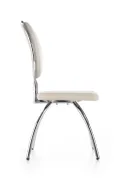 Кухонный стул HALMAR K297 светло-серый/хром фото thumb №3