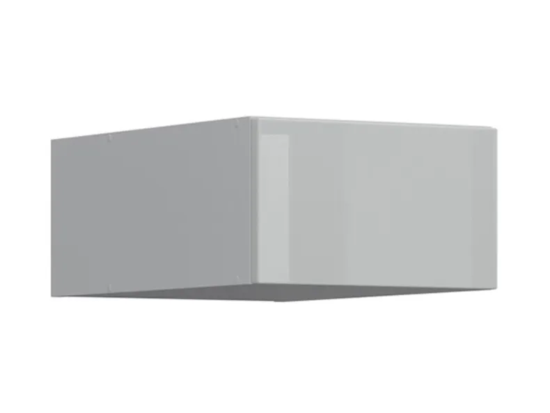 Кухонный шкаф BRW Top Line 40 см навесной серый глянцевый, серый гранола/серый глянец TV_NO_40/23_O-SZG/SP фото №2