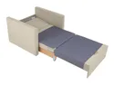 BRW Односпальный диван-кровать Bunio с ящиком для хранения бежевый, Тринити 03 Бежевый SO2-BUNIO-1FBK-G2_BCF516 фото thumb №4